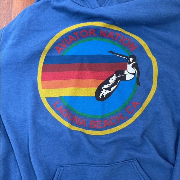 RARE Aviator Nation Laguna Beach sweatshirt - Picture 2 of 4